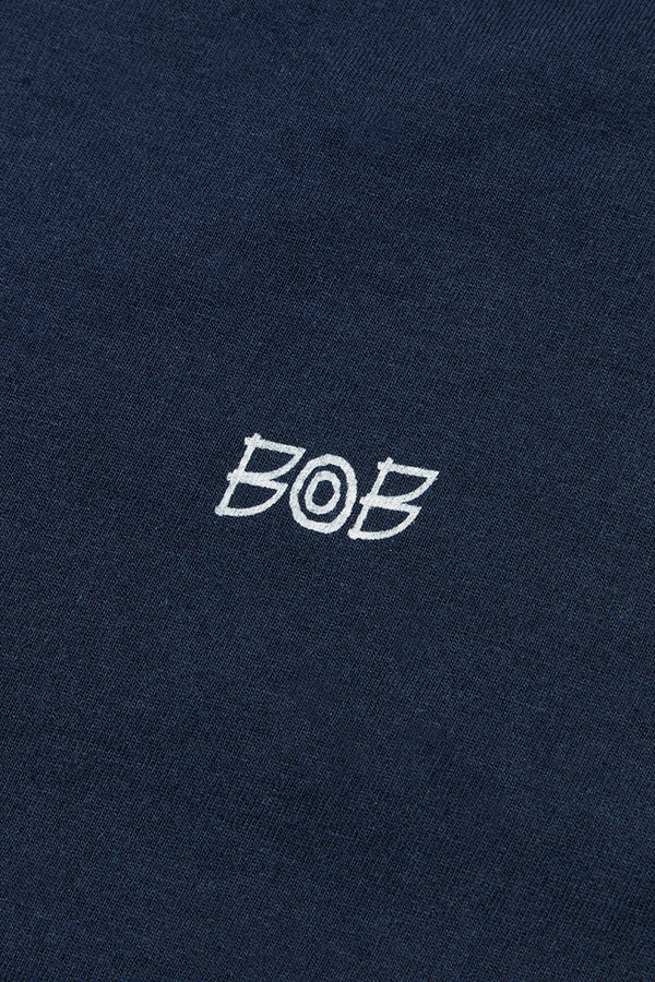 BAY 日本別注 ワンポイントロゴTEE / BLU ネイビー系