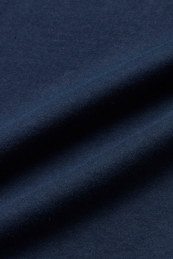BAY 日本別注 ワンポイントロゴTEE / BLU ネイビー系