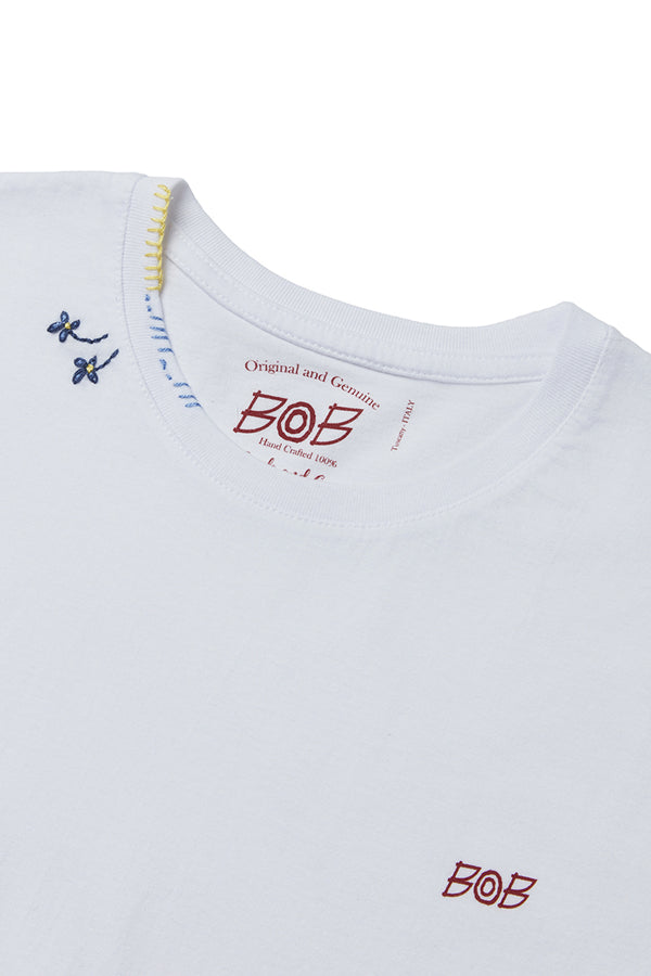 BAY 日本別注 ワンポイントロゴTEE / BIANCO ホワイト系