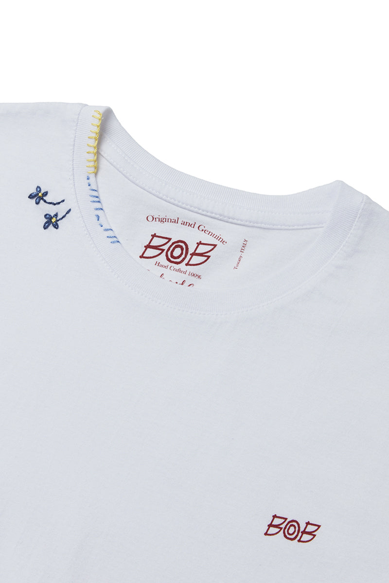 BAY 日本別注 ワンポイントロゴTEE / BIANCO ホワイト系