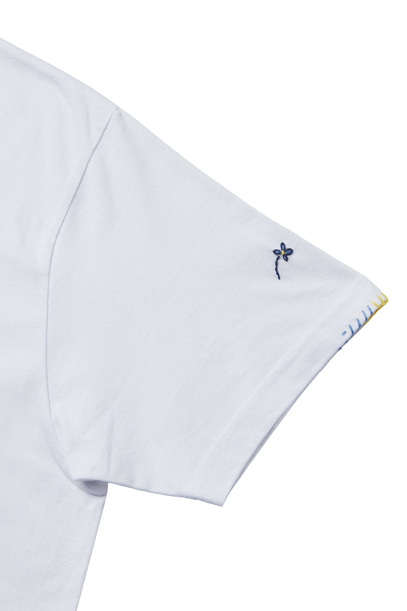 BAY 日本別注 ワンポイントロゴTEE / BIANCO ホワイト系