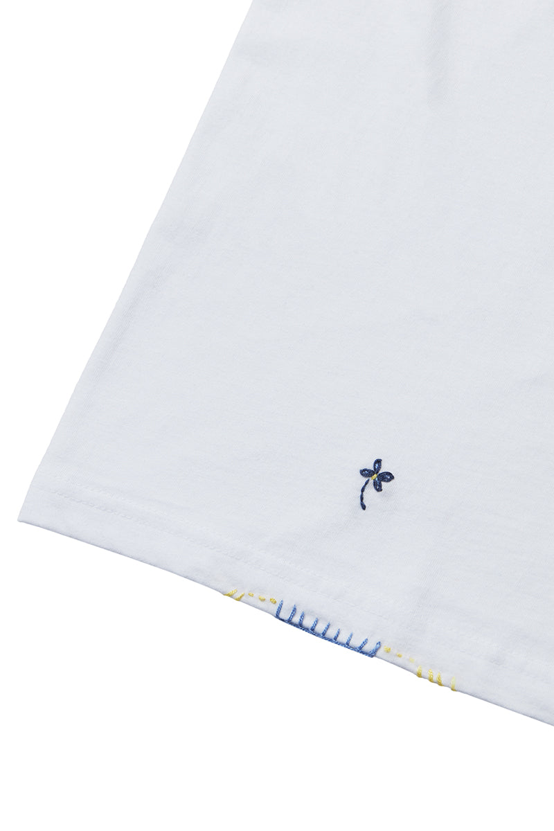 BAY 日本別注 ワンポイントロゴTEE / BIANCO ホワイト系