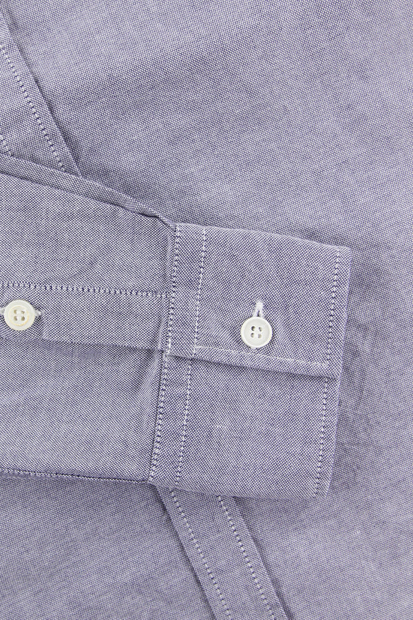 ボタンダウンシャツ / Col:NOTTE ネイビー系