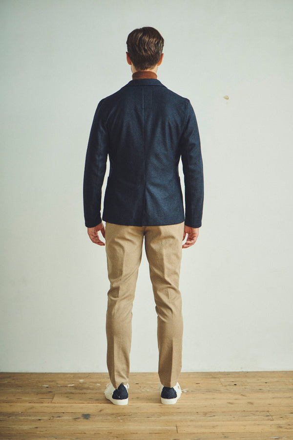 ポケッタブルライトウールジャケット / Col:MILITARE カーキ系