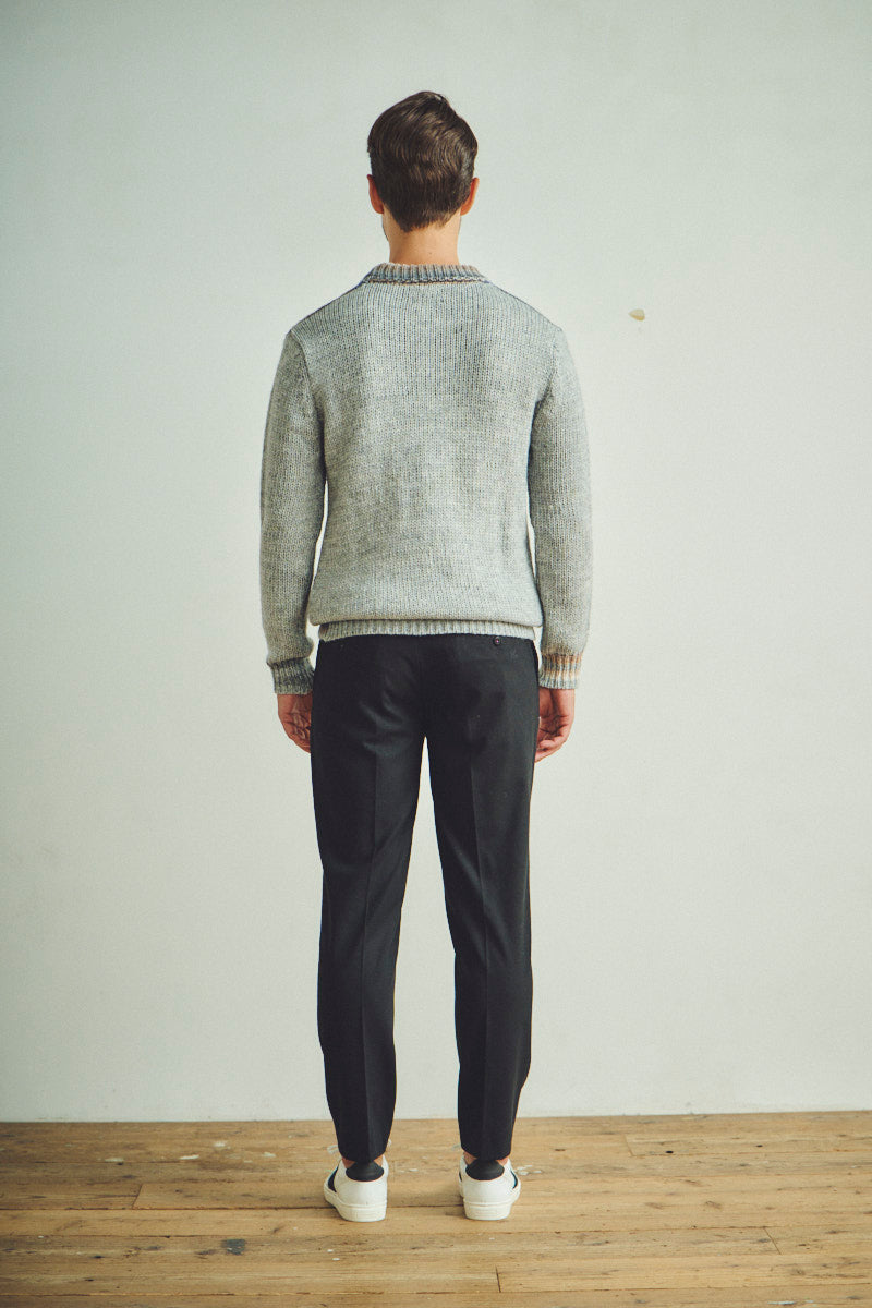 ダイヤモンドパターンニット / Col:BEIGE ベージュ系