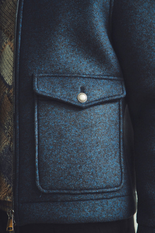 ボンディング A-2フライトジャケット / NERO ブラック系