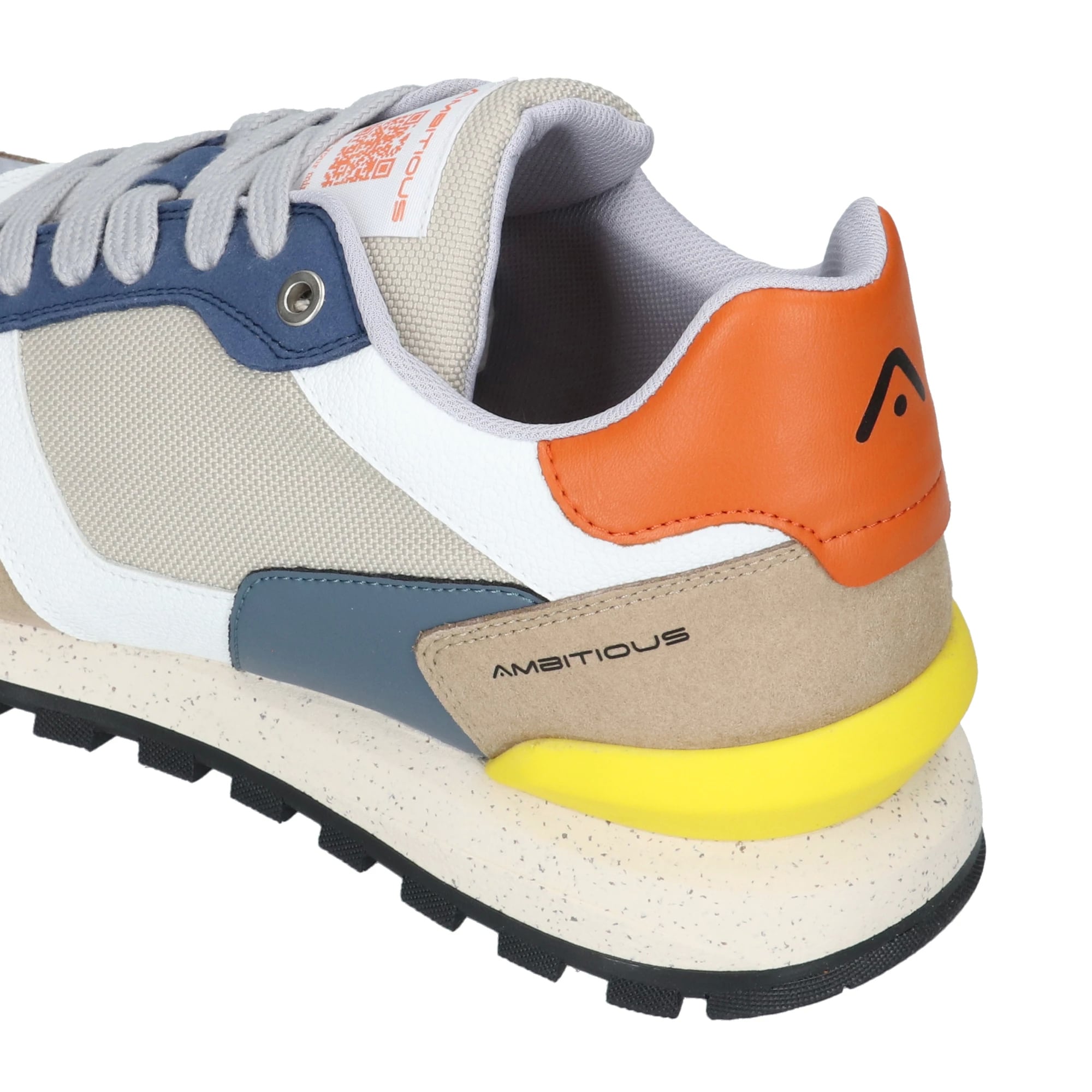 【Ambitious sneakers】 SILKY HAVEN /  Col:WHITE×BLUE ホワイト ブルー