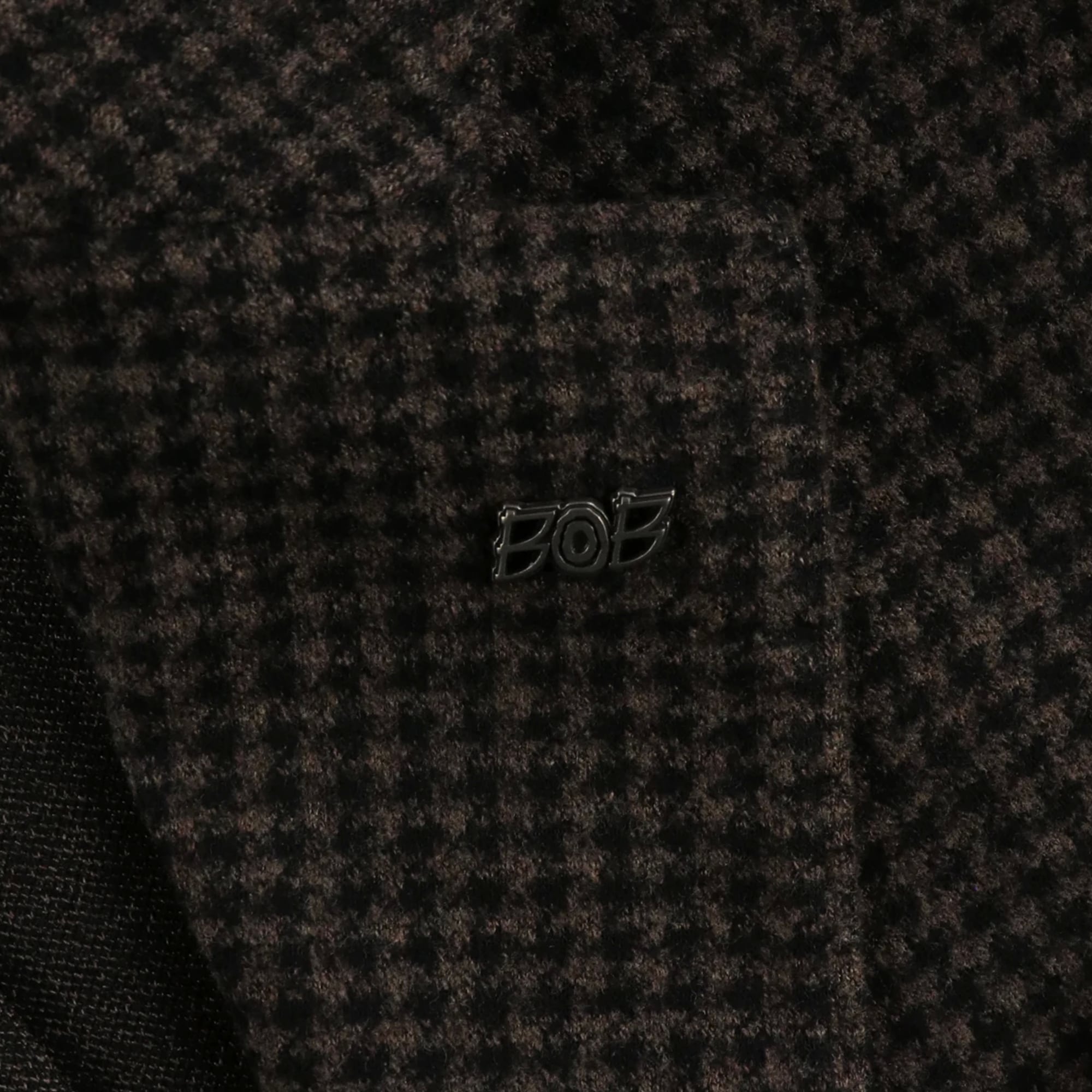 ハウンドトゥースカジュアルスーツ / COL:VAR1 ブラウン