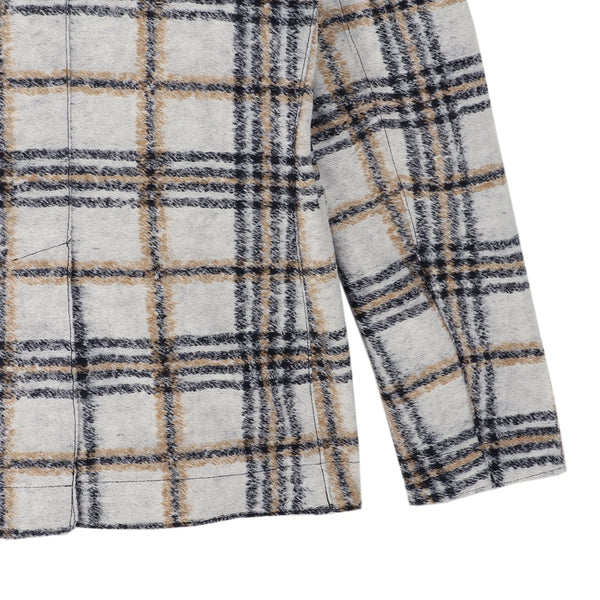 タータンチェックジャケット / COL:VAR1 ホワイト系