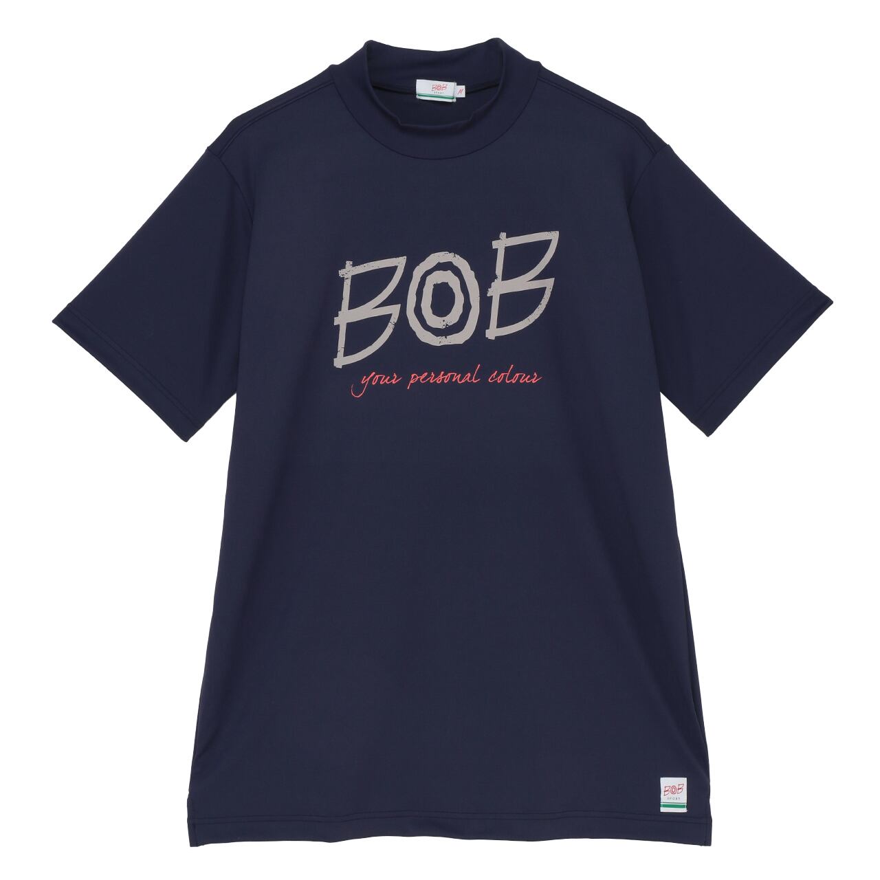 【24SS】ロゴモックネックシャツ 074843003 BOB SPORT