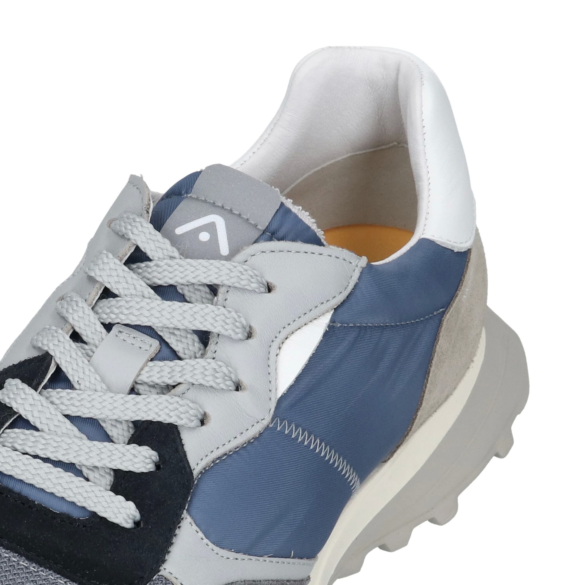 【Ambitious sneakers】 RILEY / Col:GREY×BLUE ブルー系