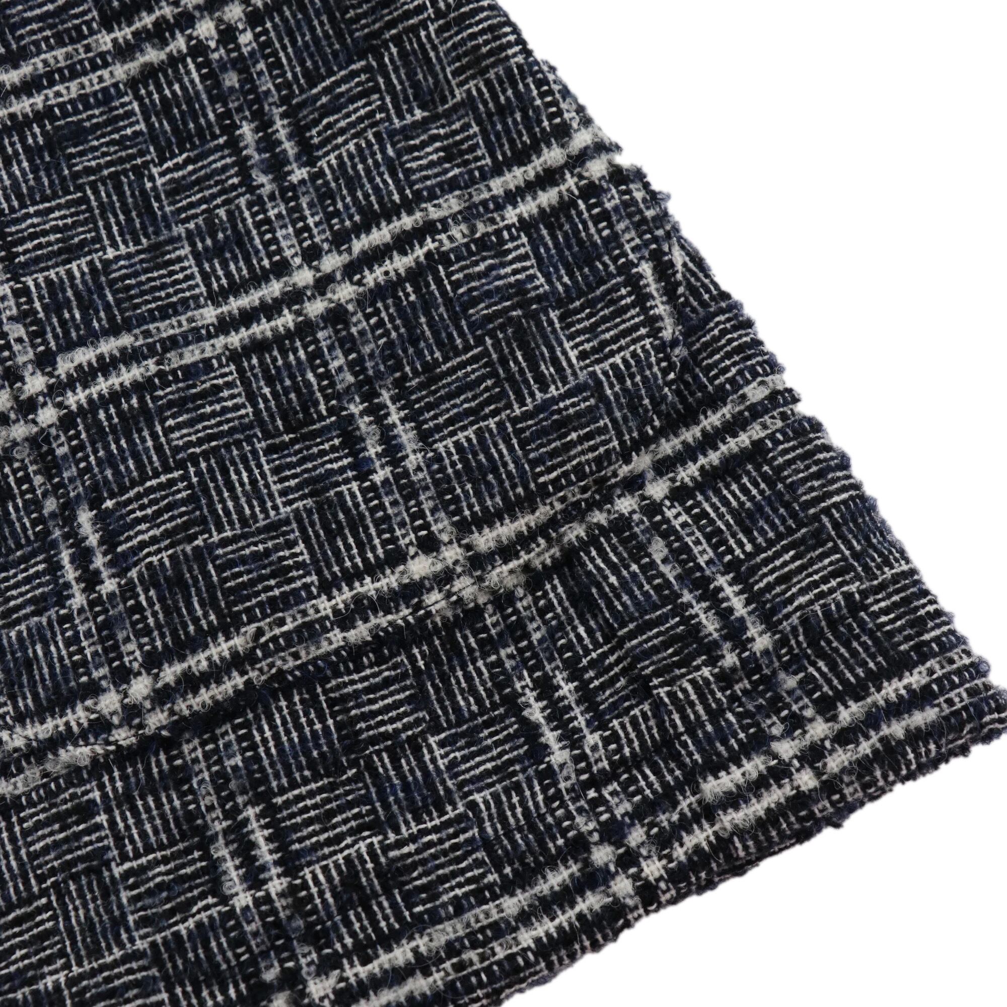 バスケットチェックジャケット/ COL:VAR1 ボルドー系