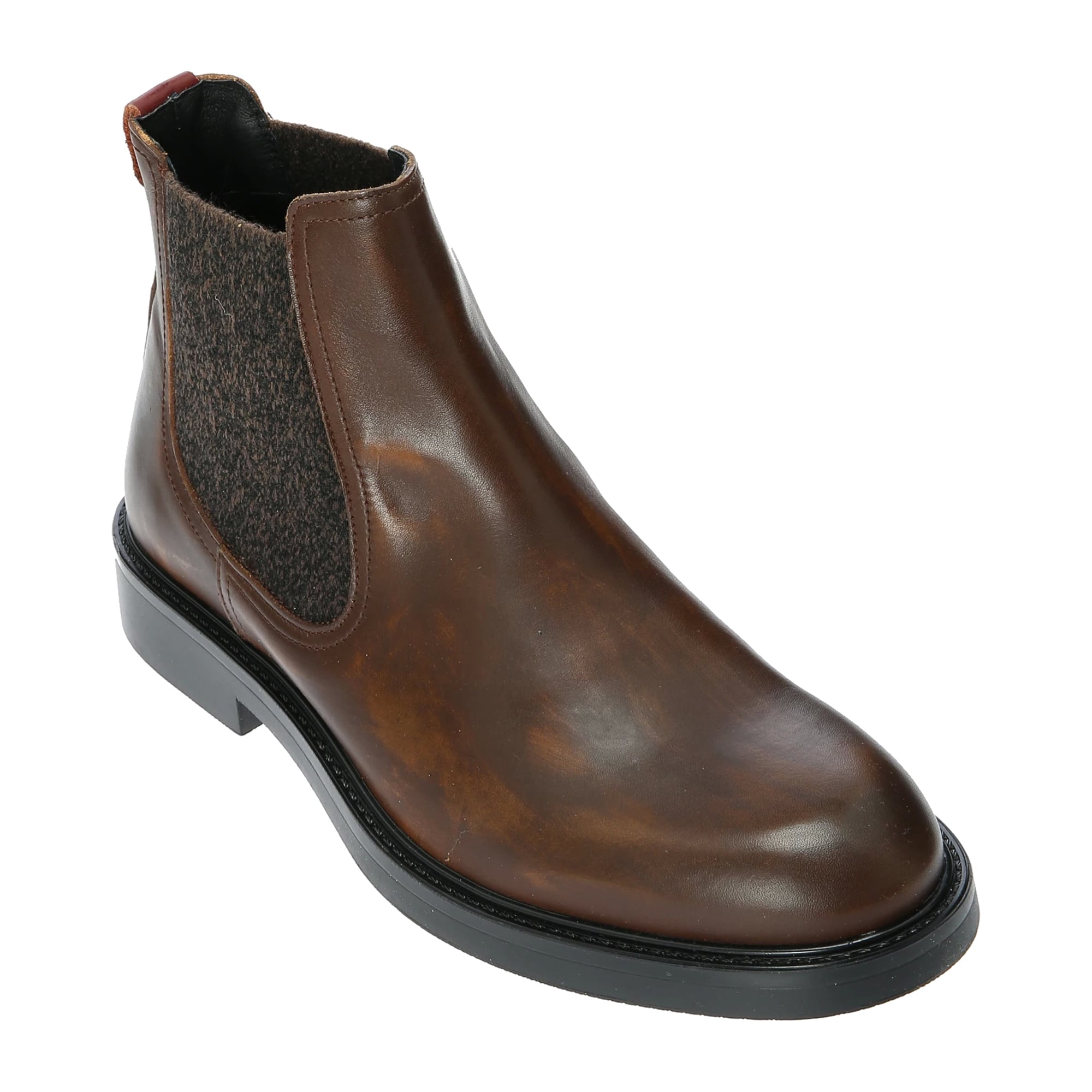 【Ambitious】 PINKA サイドゴアブーツ / Col:CAMEL キャメル