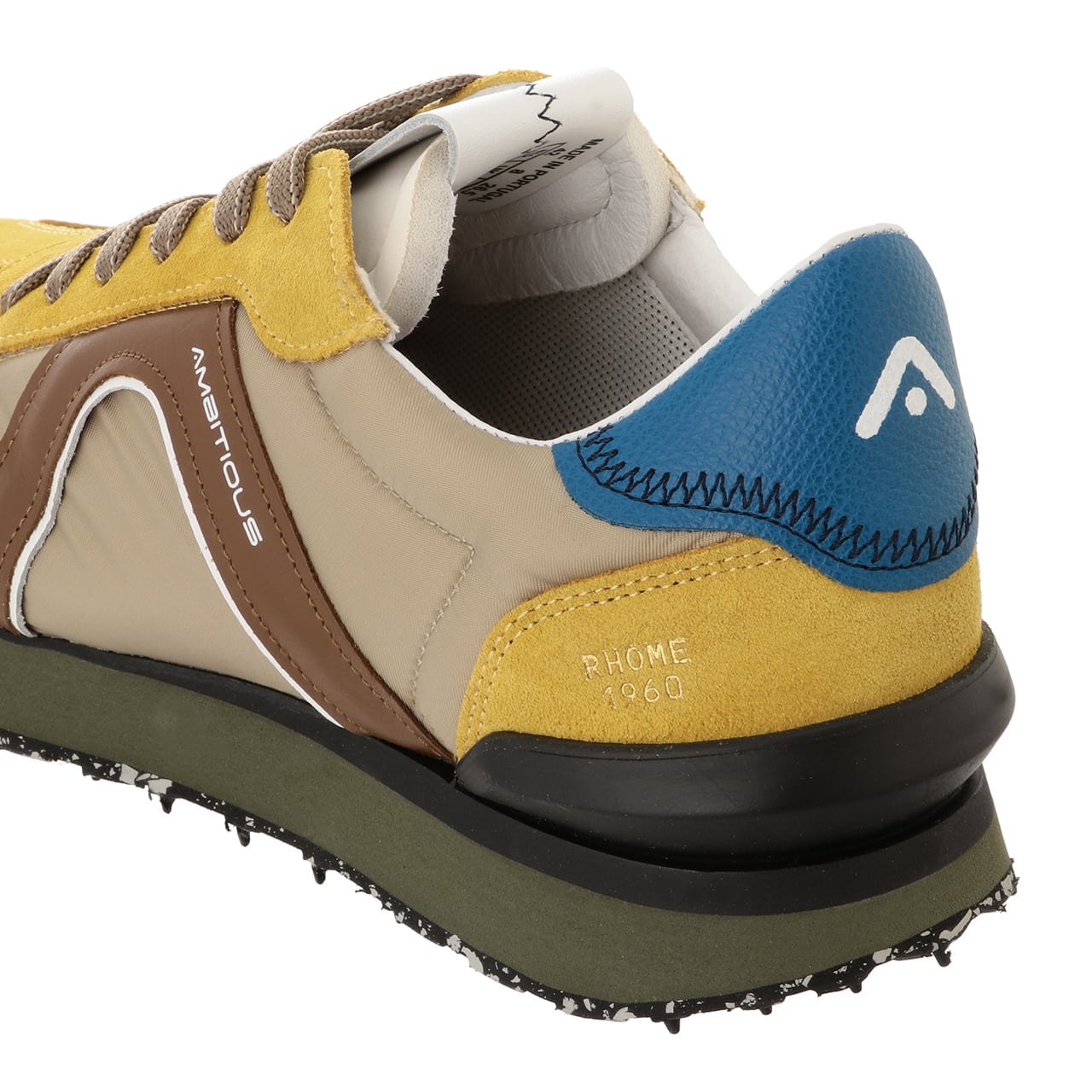 【Ambitious sneakers】RHOME / Col:BEIGE×YELLOW ベージュ イエロー