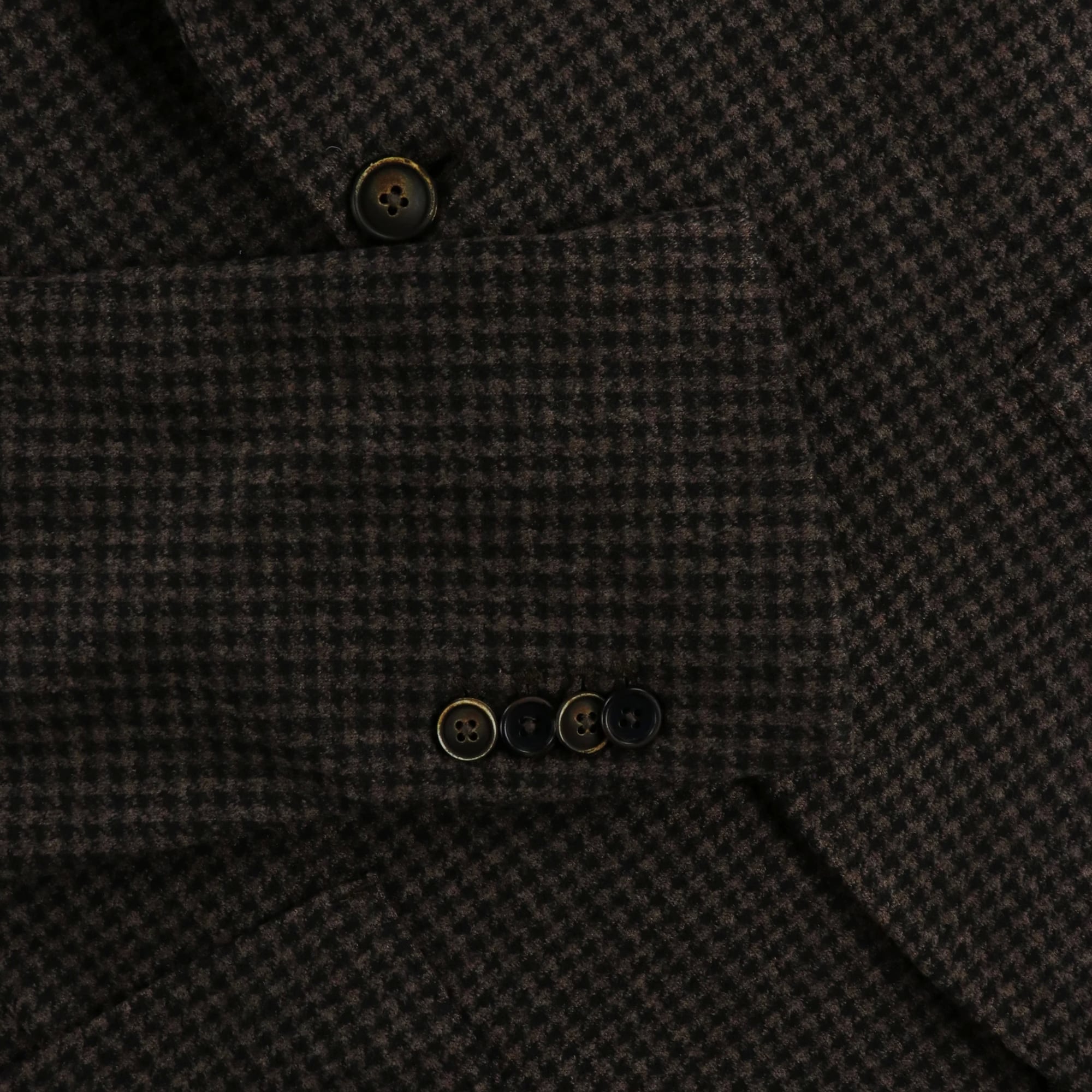 ハウンドトゥースカジュアルスーツ / COL:VAR1 ブラウン