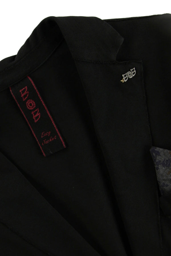 ガーメントダイ スウェットライクジャケット / Col:NOTTE ネイビー