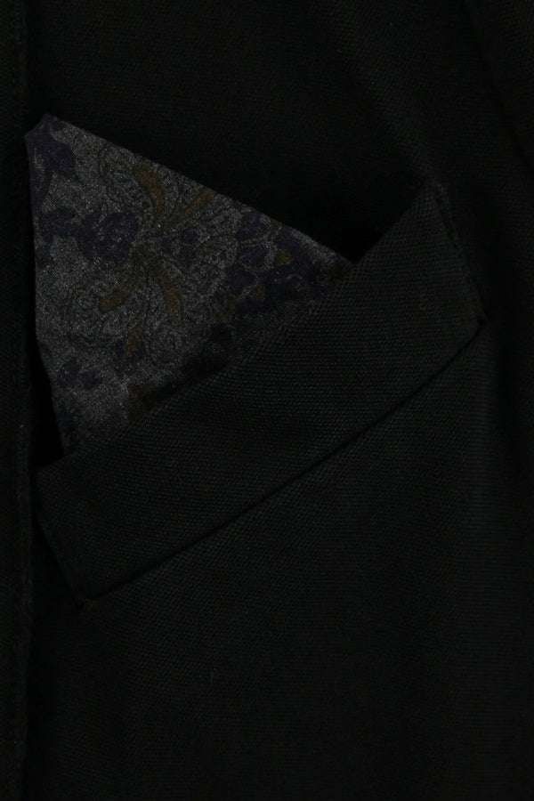 ガーメントダイ スウェットライクジャケット / Col:NOTTE ネイビー