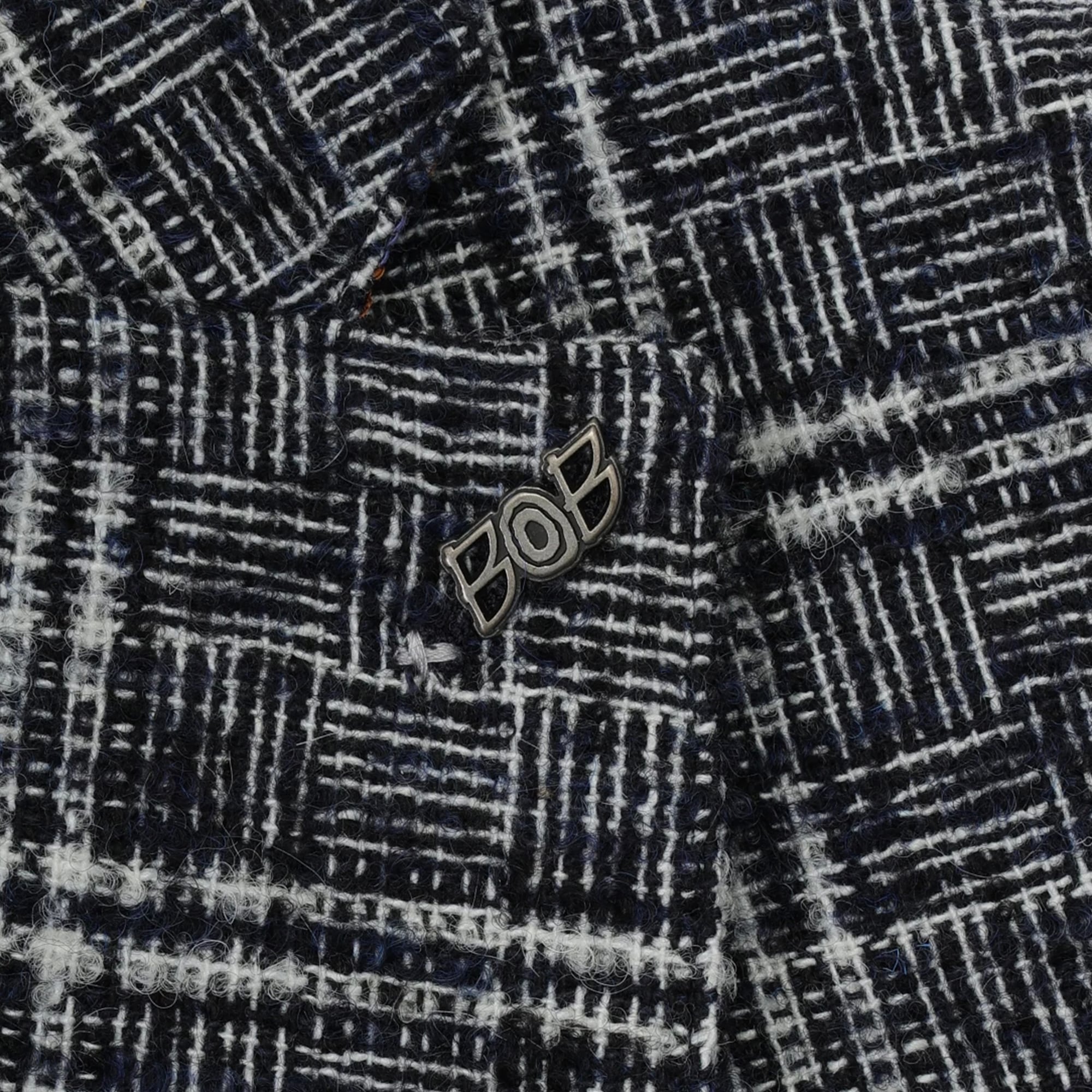 バスケットチェックジャケット/ COL:VAR1 ボルドー系