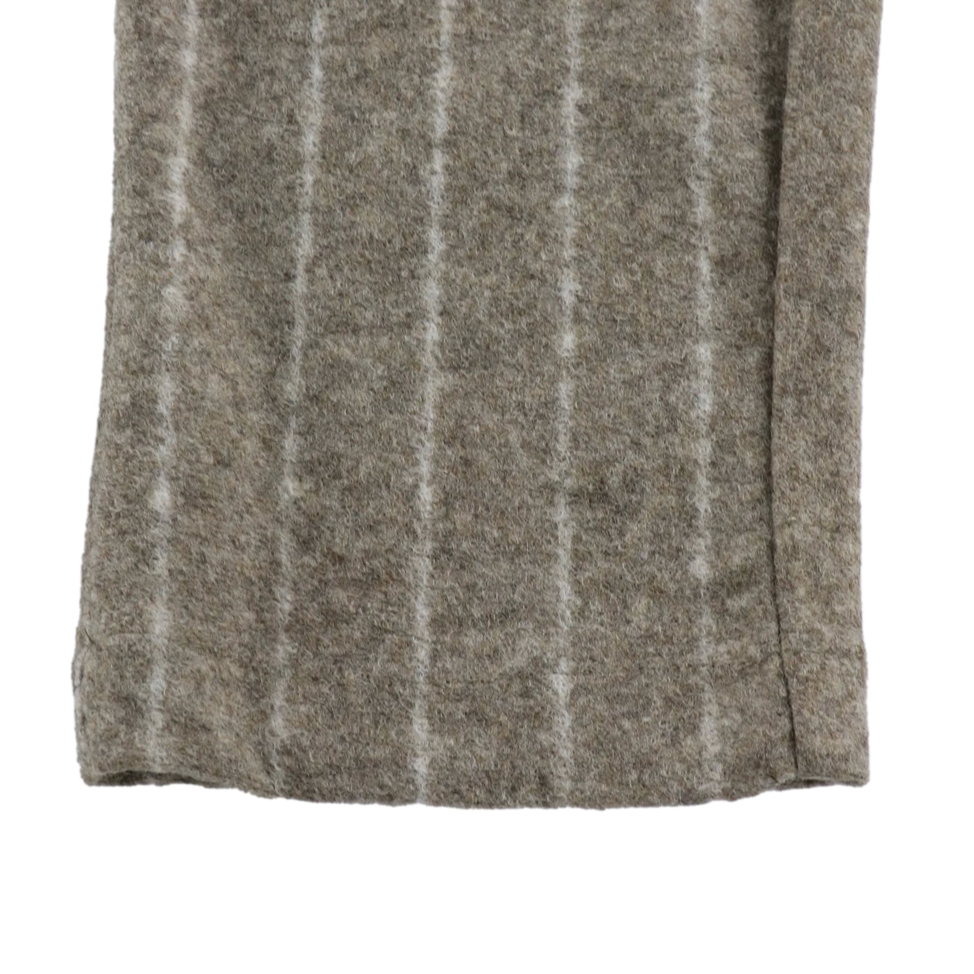 チョークストライプウールパンツ / COL:VAR1 ベージュ系