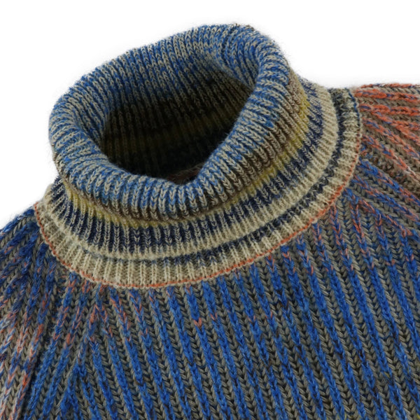 タートルネックグラデーションニット / COL:VAR2 ブラウン系