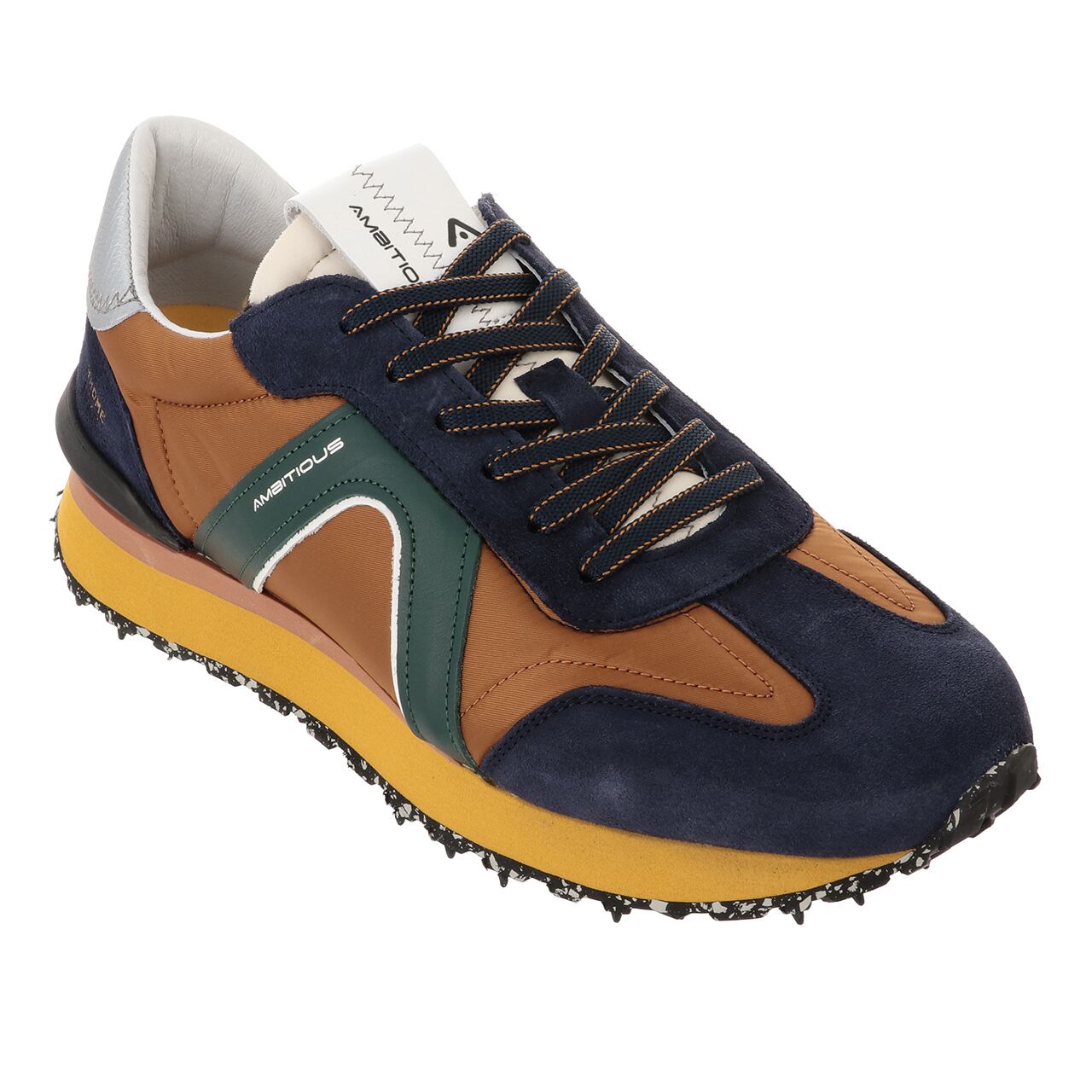 【Ambitious sneakers】RHOME / Col:NAVY×ORANGE ネイビー オレンジ