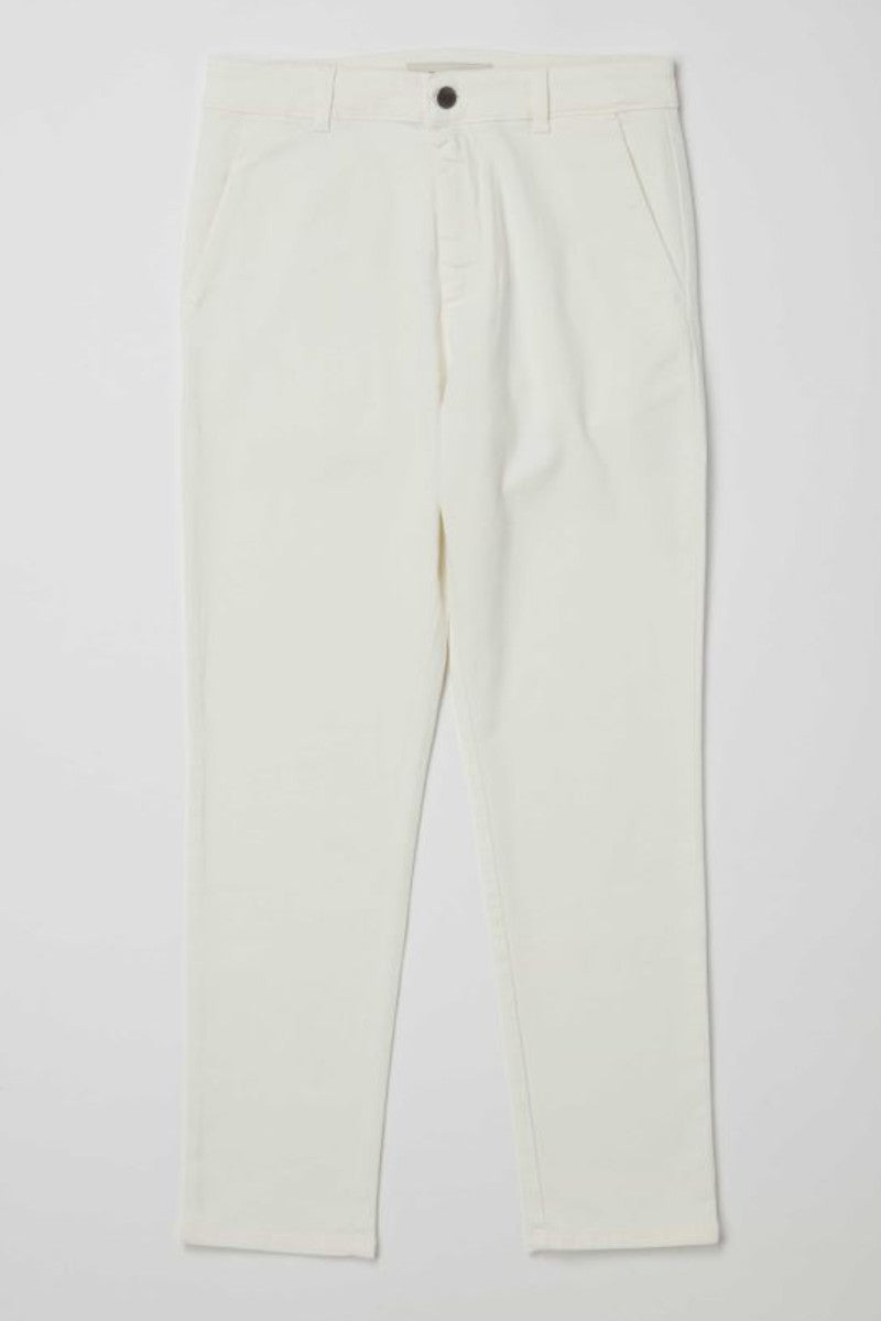 【REIGN】ストレッチチノパンツ / Col:NATURAL WHITE ホワイト系