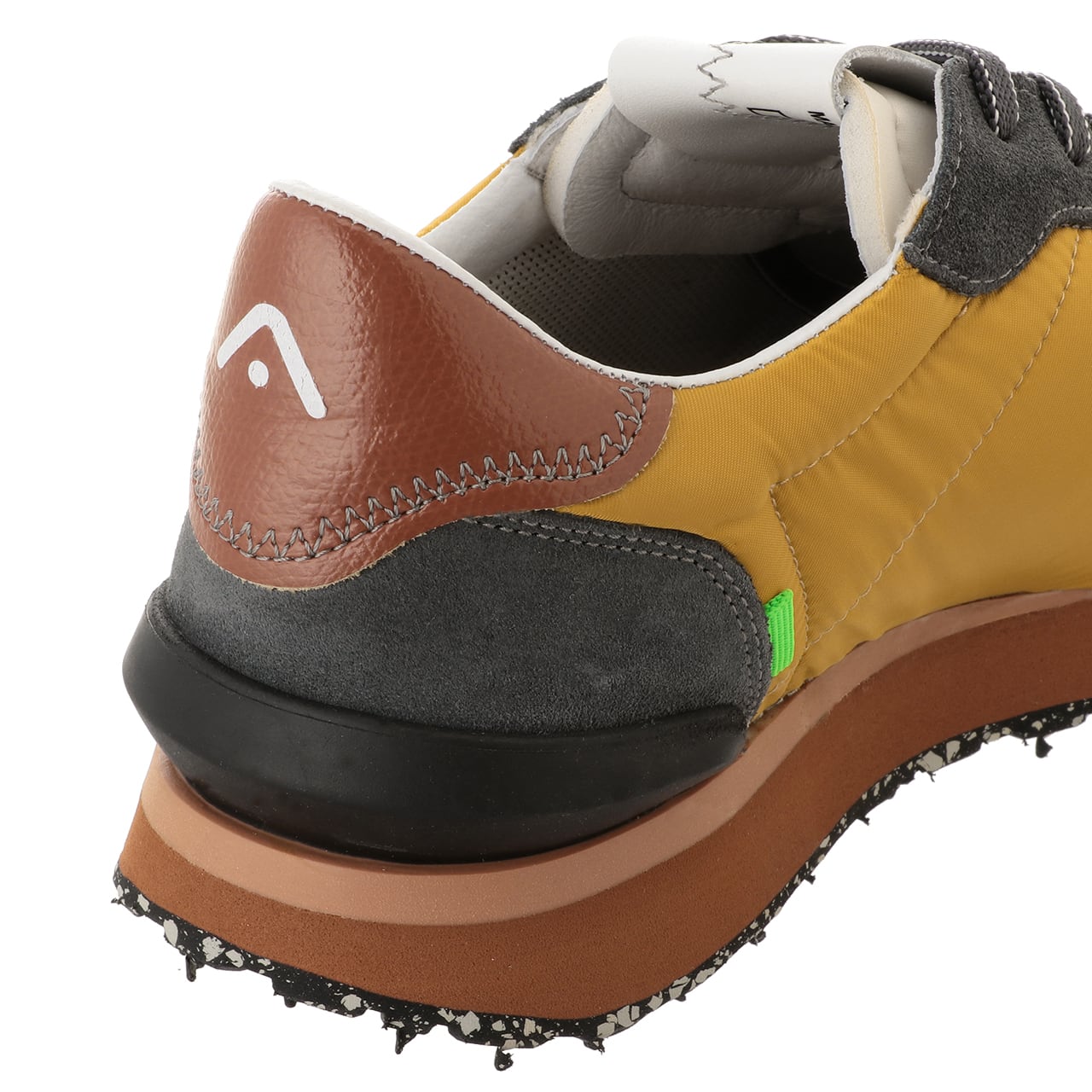 【Ambitious sneakers】 RHOME / Col:GREY×YELLOW グレー イエロー