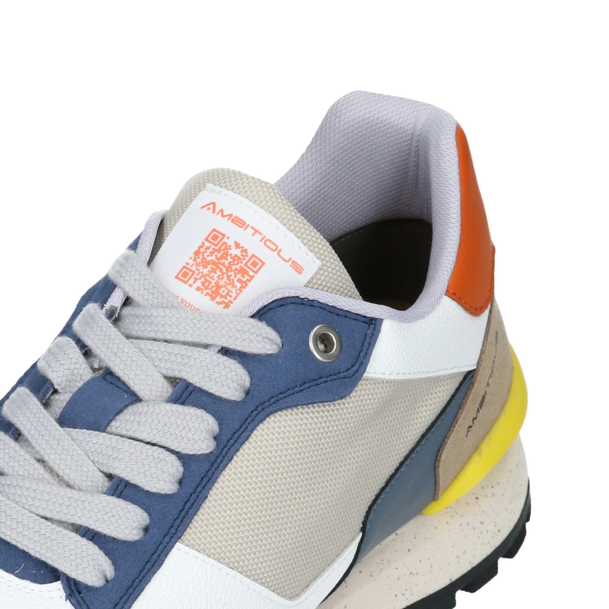 【Ambitious sneakers】 SILKY HAVEN /  Col:WHITE×BLUE ホワイト ブルー