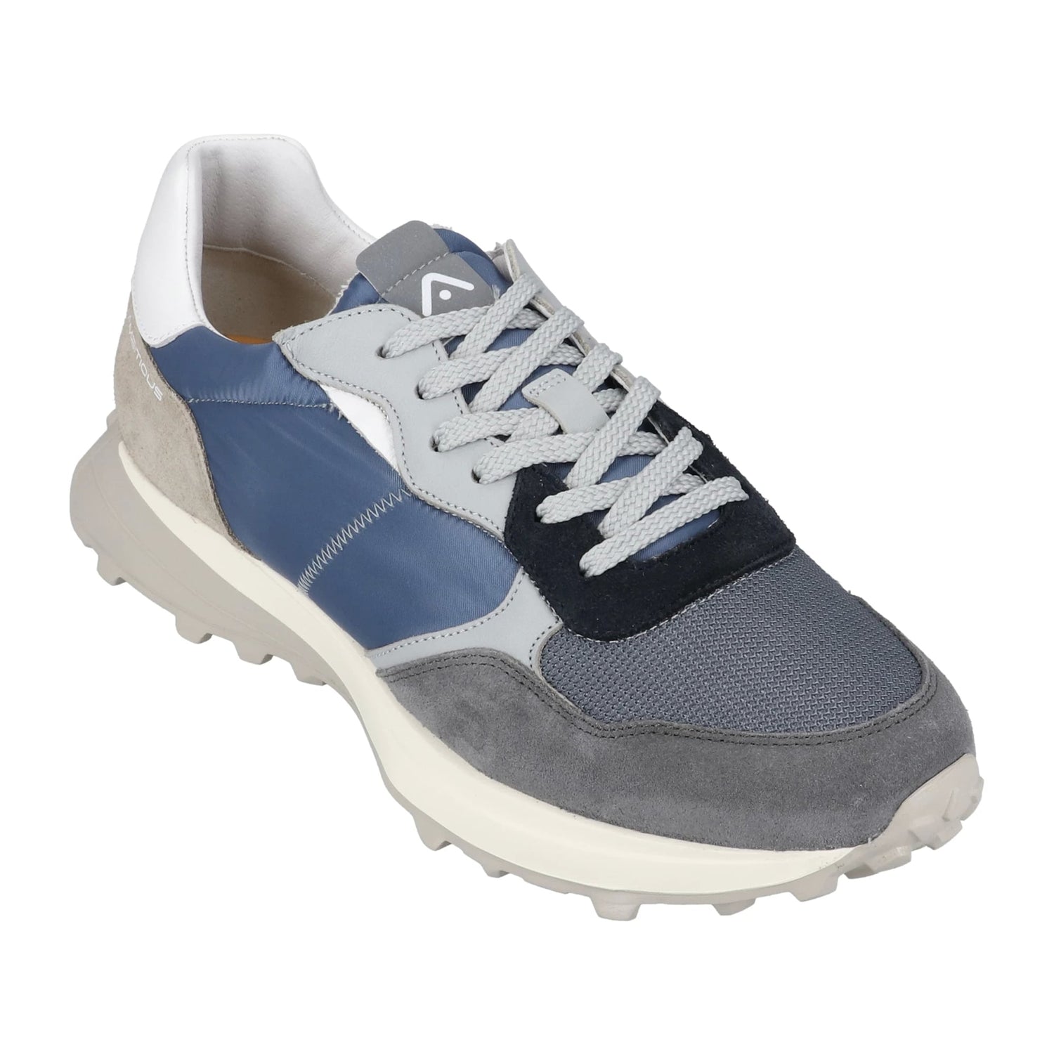 【Ambitious sneakers】 RILEY / Col:GREY×BLUE ブルー系