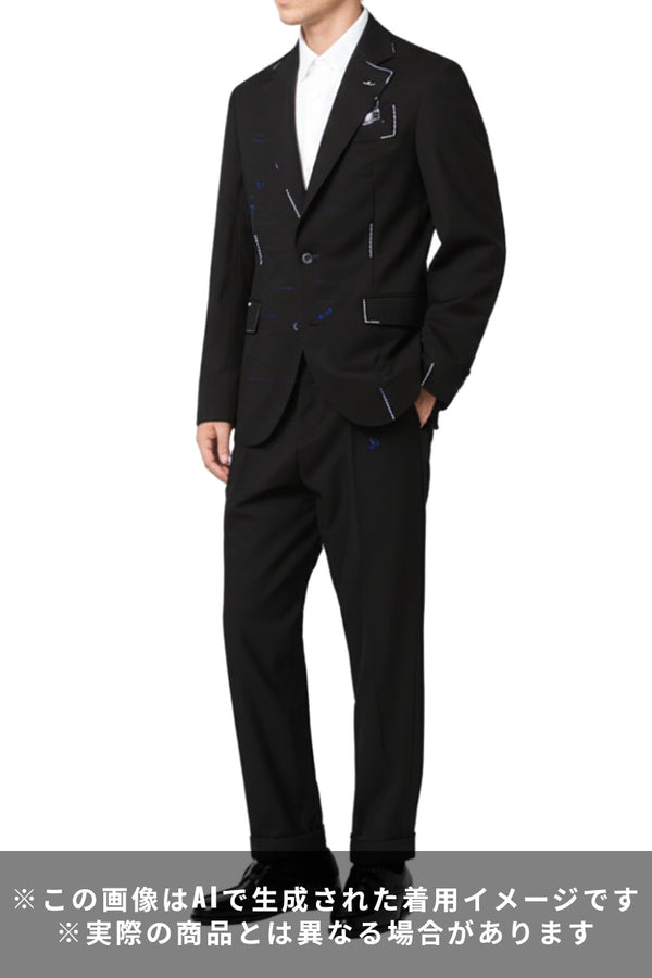ハンドステッチスーツ / Col:NERO ブラック