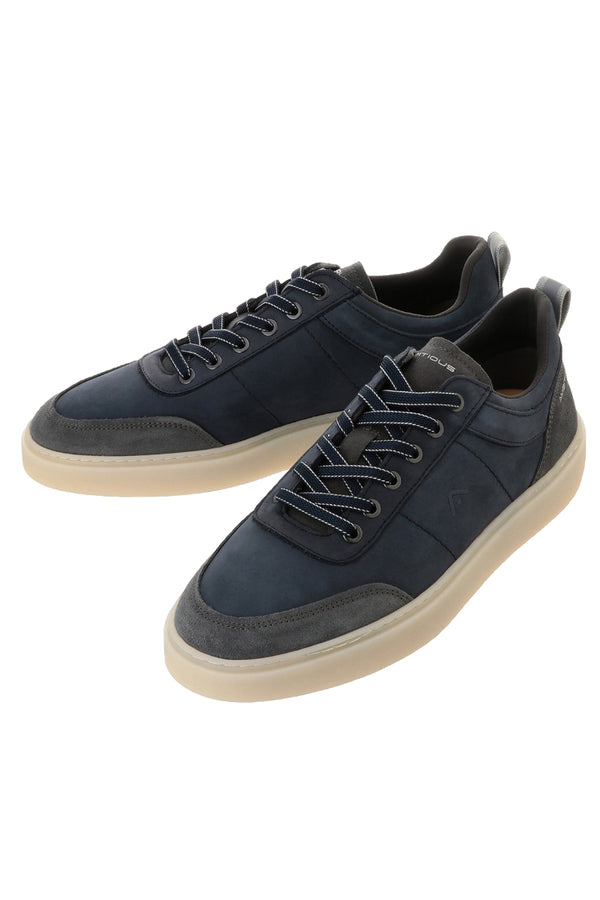 【Ambitious sneakers】 COURT / Col:BLU ネイビー