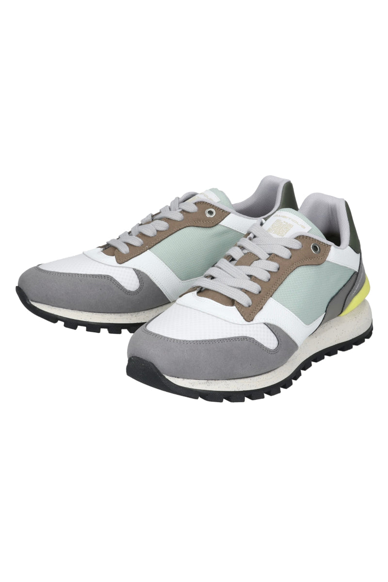 【Ambitious sneakers】 SILKY HAVEN / Col:GREY×MINT グレーミント