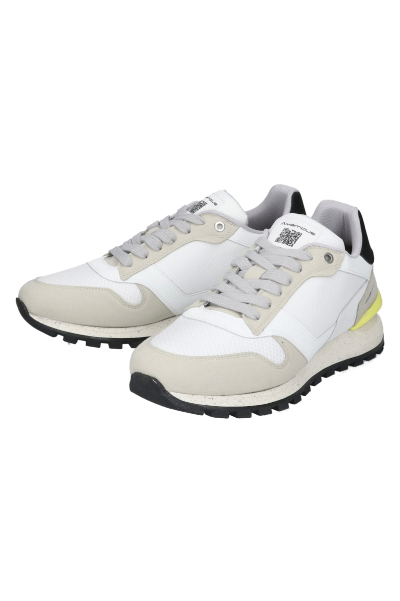 【Ambitious sneakers】 SILKY HAVEN / Col:BEIGE×WHITE ベージュ ホワイト