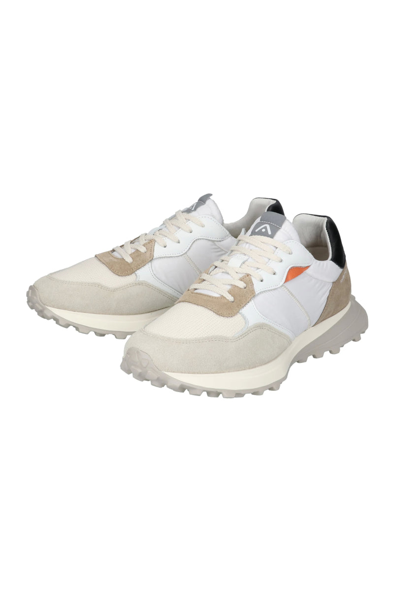 【Ambitious sneakers】 RILEY/ Col:BEIGE×WHITE ホワイト系