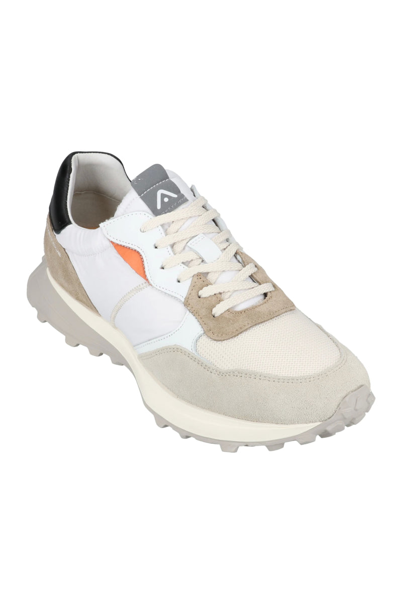 【Ambitious sneakers】 RILEY/ Col:BEIGE×WHITE ホワイト系