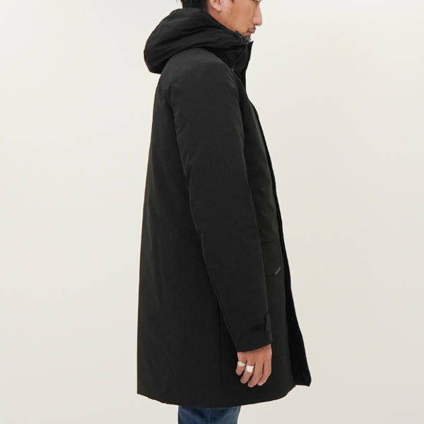 【FREEDOMDAY】 ECOダウン ロングコート / Col:BLACK ブラック