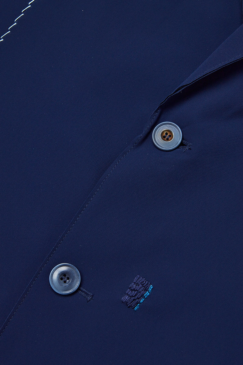 【25SS日本別注】Handmade Embroidery Eazy Jacket / Col:BLU
