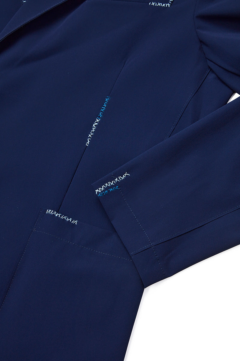 【25SS日本別注】Handmade Embroidery Eazy Jacket / Col:BLU