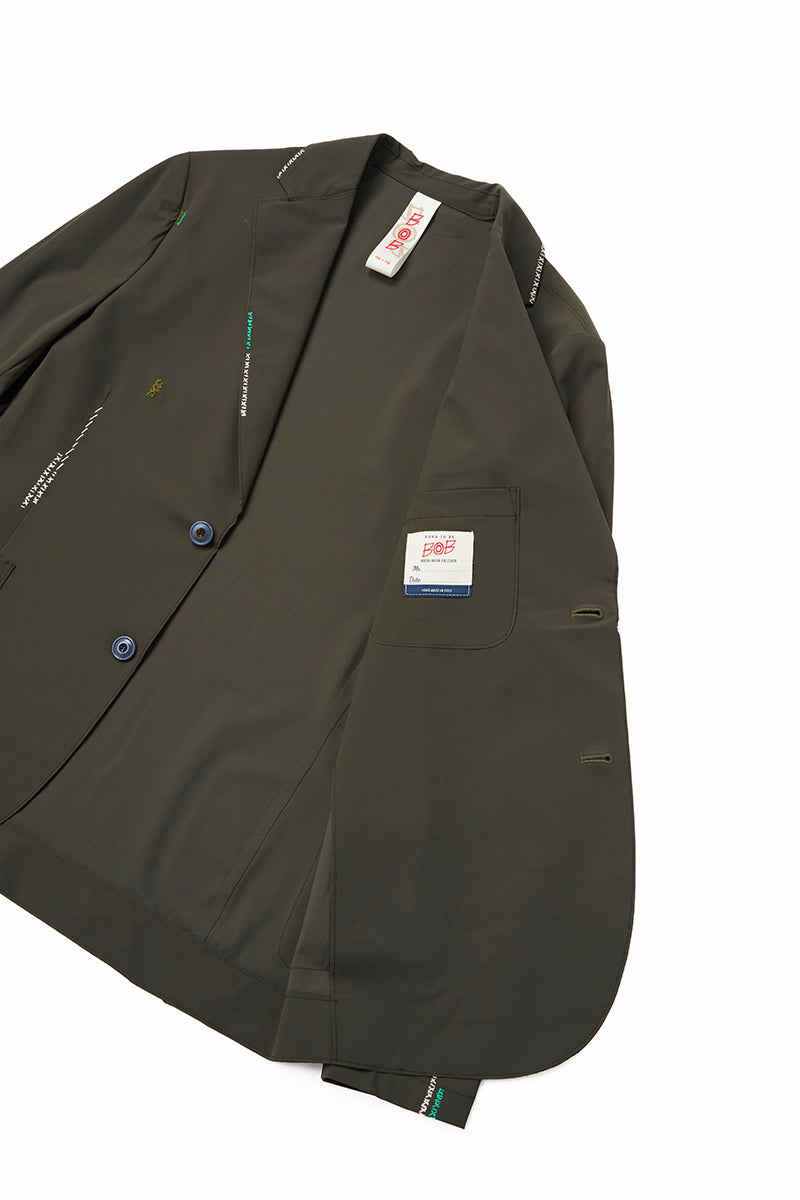 【25SS日本別注】Handmade Embroidery Eazy Jacket / Col:BLU
