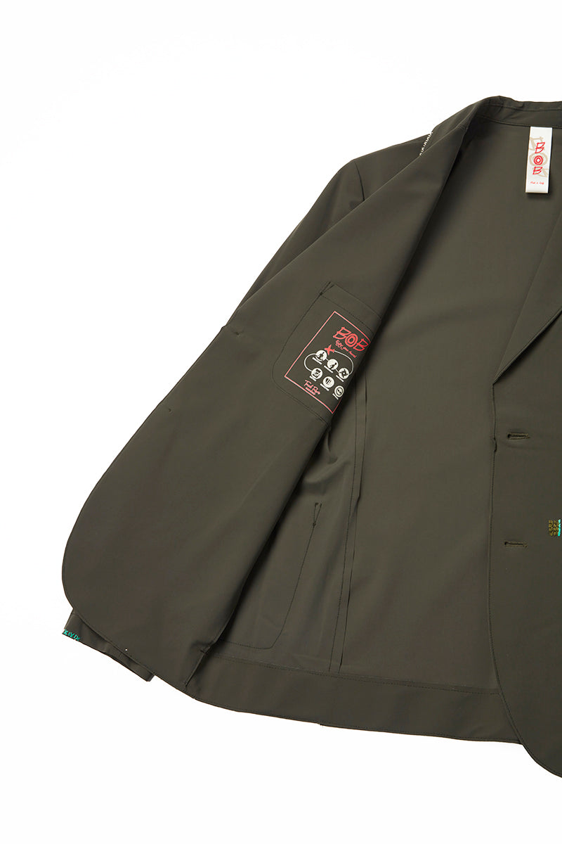 【25SS日本別注】Handmade Embroidery Eazy Jacket / Col:BLU