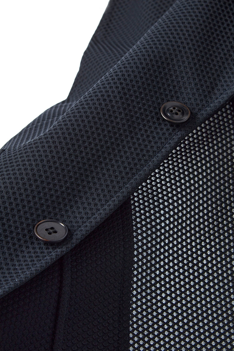 【25SS新作】Pocketable Honeycomb Mesh Travel Jacket / Col:BLU ネイビー系