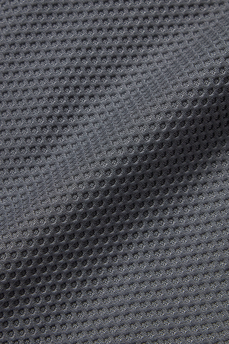 ポケッタブルハニカムメッシュ トラベルジャケット / Col:ACCIAIO グレー系