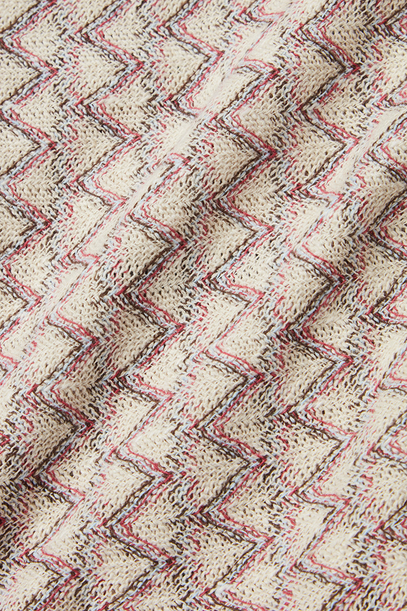 ダブルブレストラッセルニットジャケット / Col:VAR1