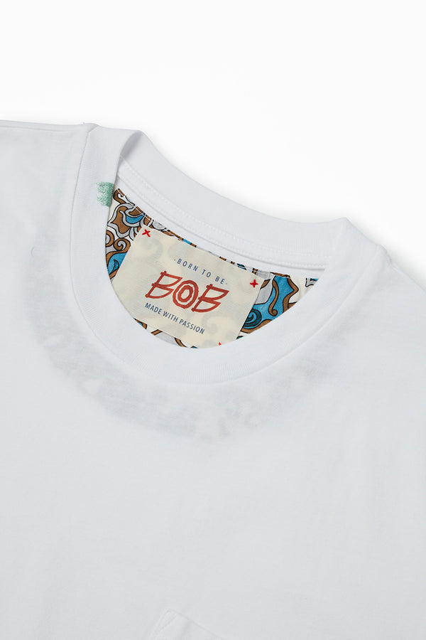 ハンドステッチTシャツ / Col:BIANCO