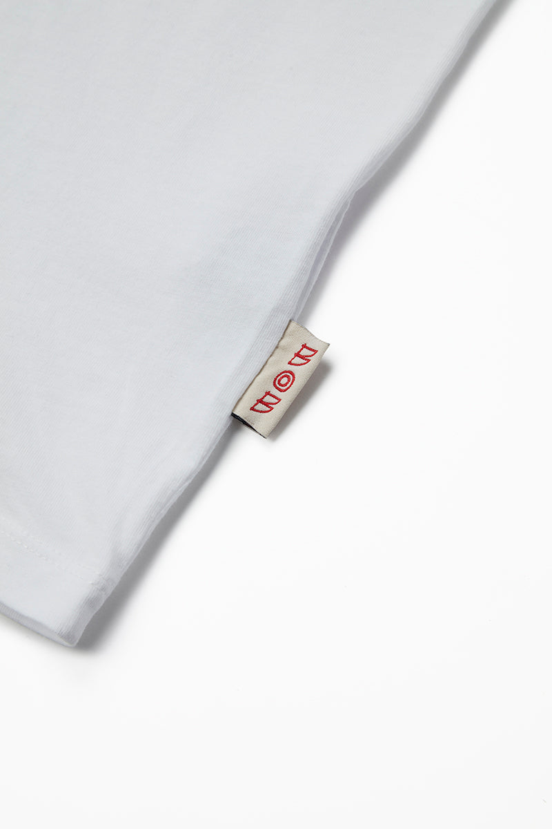 ハンドステッチTシャツ / Col:BIANCO