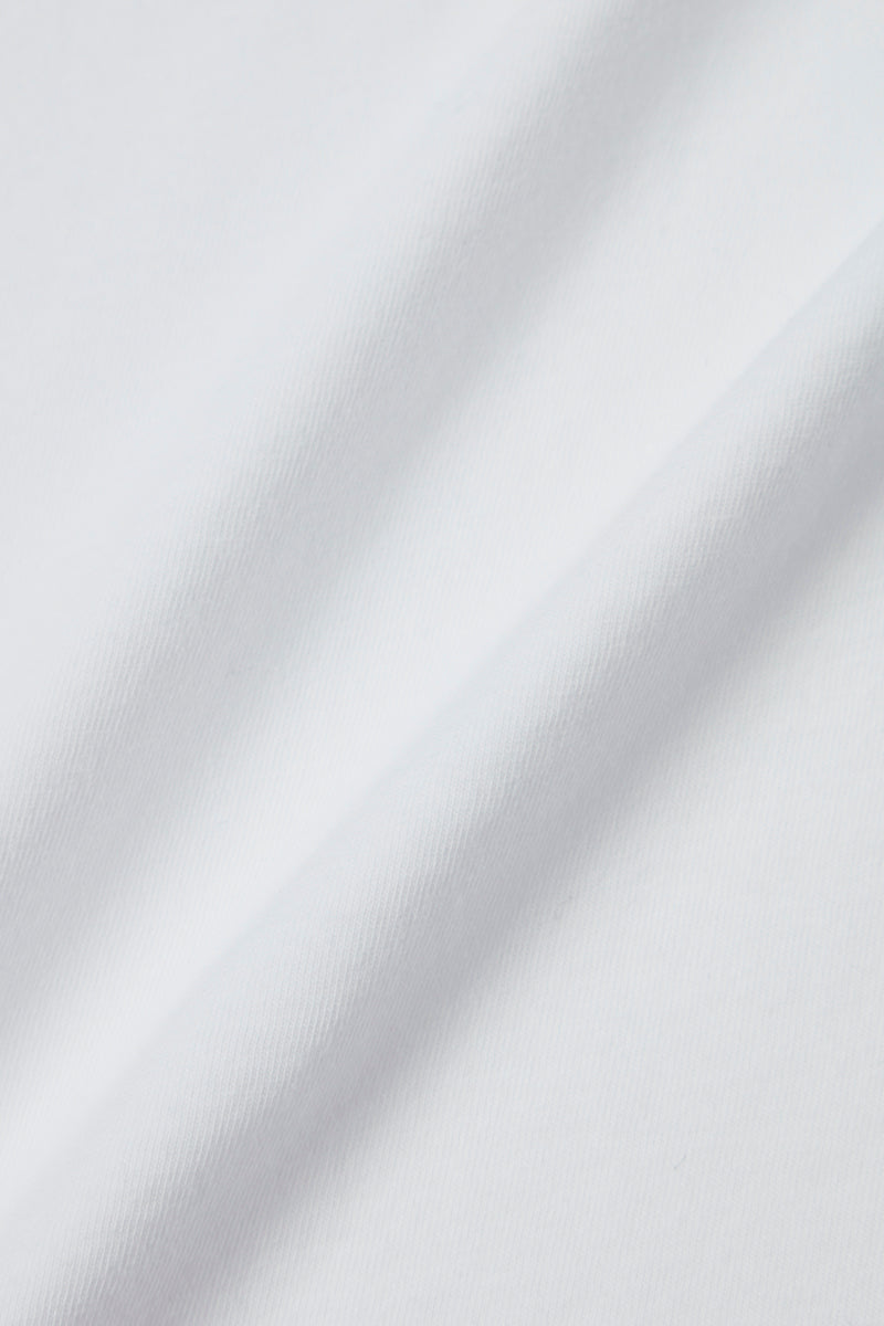 ハンドステッチTシャツ / Col:BIANCO
