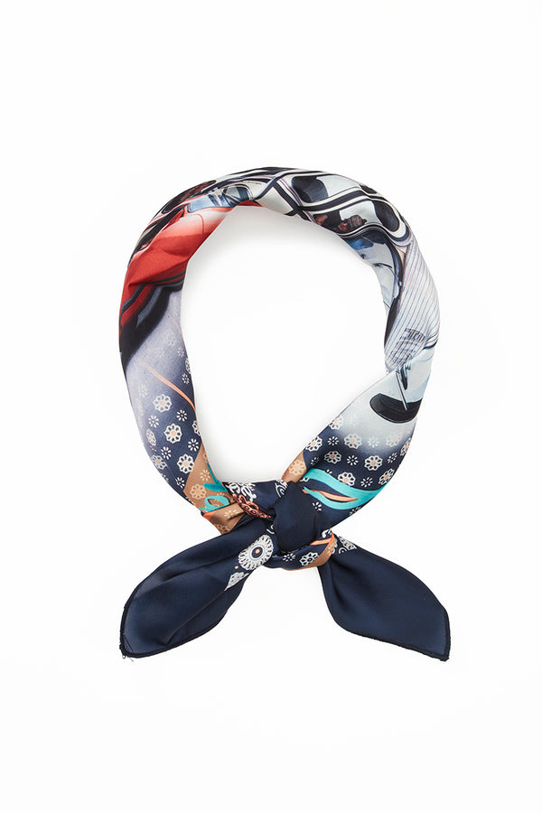 ネッカチーフ / UNICA VR358 ブラウン系