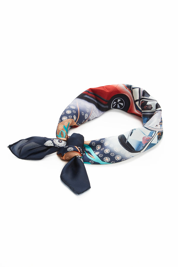 ネッカチーフ / UNICA VR358 ブラウン系