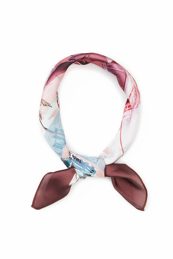 ネッカチーフ / UNICA VR358 ブラウン系