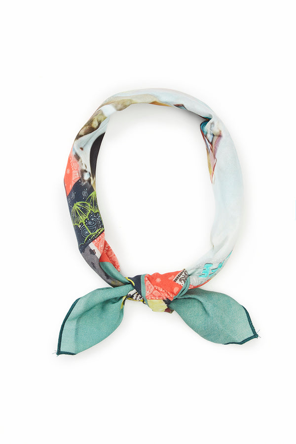 ネッカチーフ / UNICA VR355 ダークグリーン系